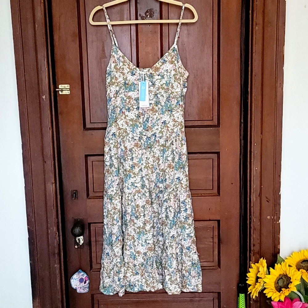 Cupshe Floral Summer Dress Small